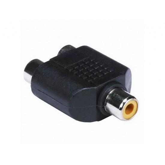 CON534 1 RCA Socket to 2 x RCA Socket Joiner