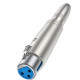 CON552 XLR Female to 6.35 Mono Female