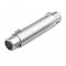 CON556 XLR Female to XLR Female Adaptor plug