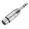 CON558 XLR Female to 6.35 Stereo Male