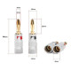 Nakamichi Speaker Connector Banana Straight Gold Plated