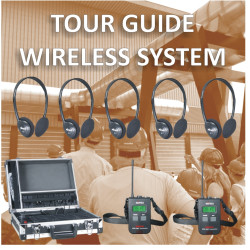 Tour Guide / Interpretation Wireless Sound system