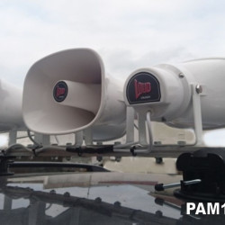 PAM101B-4HORN LOUDCRUISER PRO SYSTEM 4 HORN ROOF MOUNTED VEHICLE PA SYSTEM KIT
