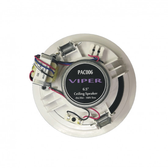 PAC006 6.5inch Ceiling Speaker with 100V Line Transformer 4W/8W 