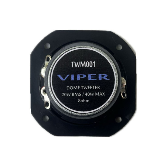 TWM001 Viper High Frequency Dome Tweeter 20W RMS / 40W MAX 8 ohm